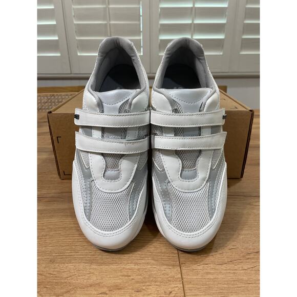 SAS Women's TMV Walking Shoes White Silver Leather Size 7.5 WW Lightly Worn - Picture 5 of 14